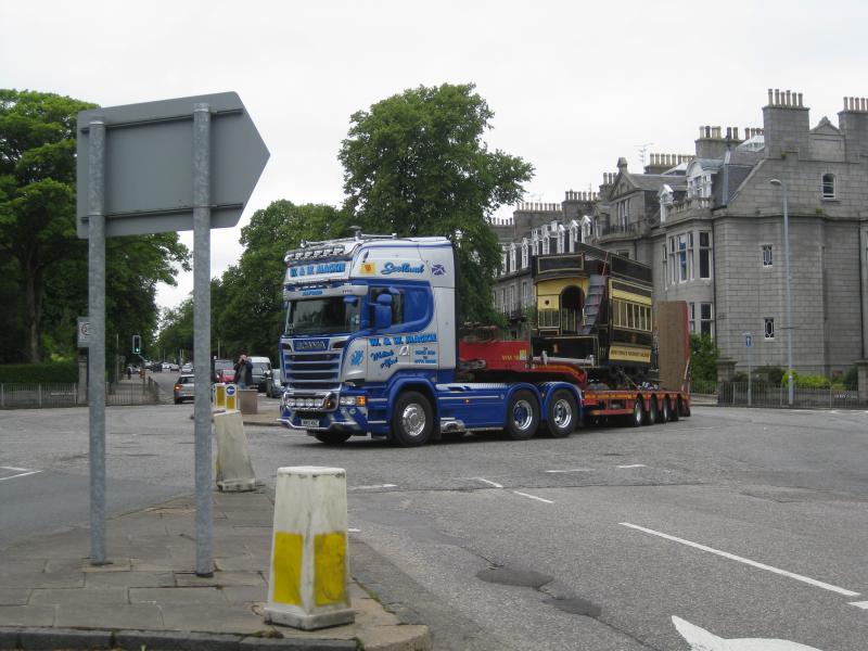 ACT Tram 1 Queens Cross Aberdeen: Photo of ACT Tram 1 Queens Cross Aberdeen