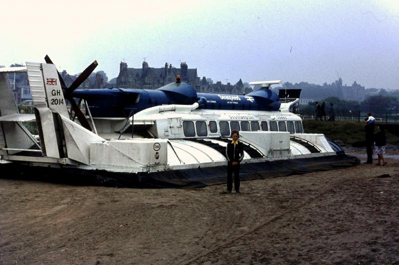 Photo of St Andrews hovercraft
