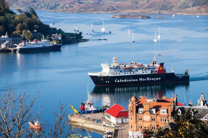 Oban Harbour: As we are doing ships today. Photo of Oban Harbour