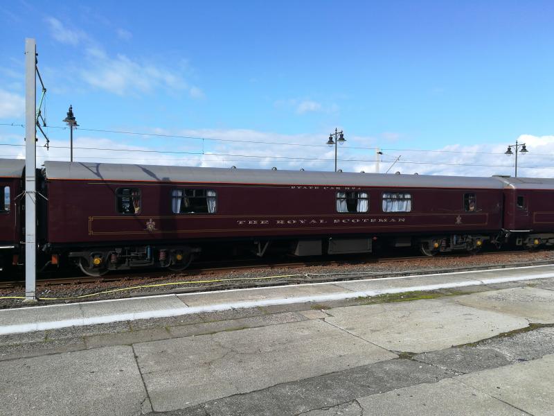 Royal Scotsman State Car No 4: TOPS 99964, former Pullman car 313 'Finch', at Wemyss Bay, 2 September 2017 Photo of Royal Scotsman State Car No 4