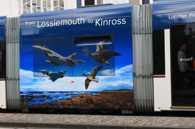 Tram vinyl Lossie to Kinross: Each tram has one unique vinyl Photo of Tram vinyl Lossie to Kinross