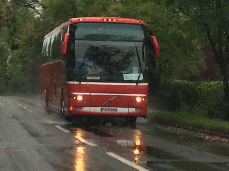 Photo of Rail replacement bus at Dumbuck