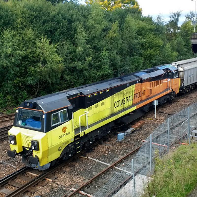 70811: 70811 At Perth with Inverness cement empties
5/10/2017 Photo of 70811
