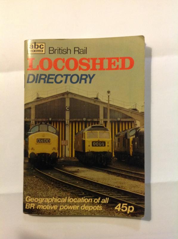 Locoshed Directory: Ian Allan abc publication c1979 Photo of Locoshed Directory