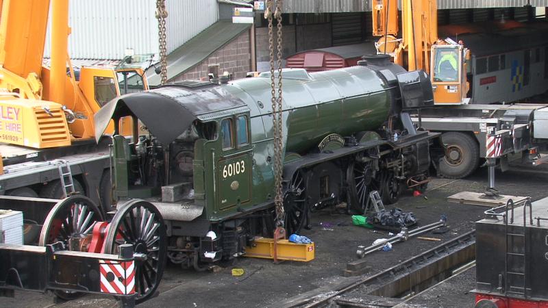Photo of NENE VALLEY  fs UNDER  REPAIR  AFTER FAILURE