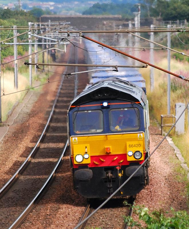 Nae Eddie today: No Eddie today on the 4S43 Daventry - Grangemouth Photo of Nae Eddie today
