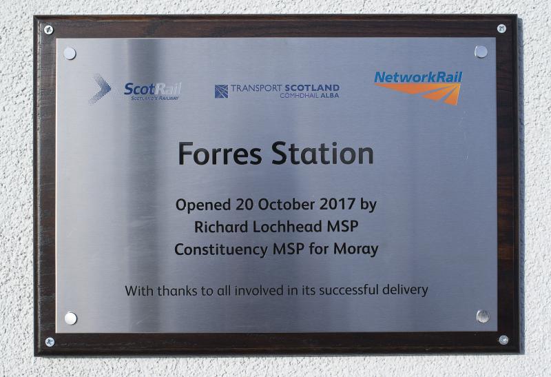 FORRES STN PLAQUE.jpg: Photo of FORRES STN PLAQUE.jpg