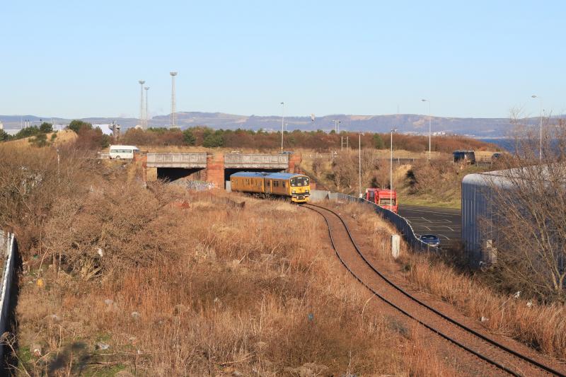 2Q08: 950001 on 2Q08 09.13 Slateford Depot to Falkland S.S. Between Leith and Portobello on 09/02/2018 Photo of 2Q08