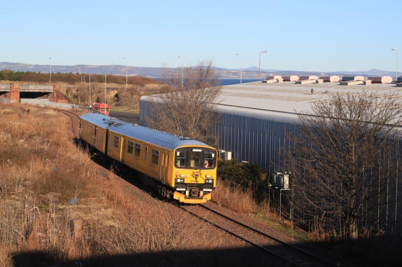 2Q08: 950001 on 2Q08 09.13 Slateford Depot to Falkland S.S. Between Leith and Portobello on 09/02/2018 Photo of 2Q08