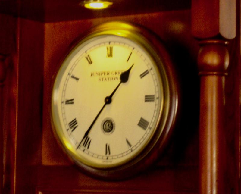 Photo of Juniper Green Station Clock