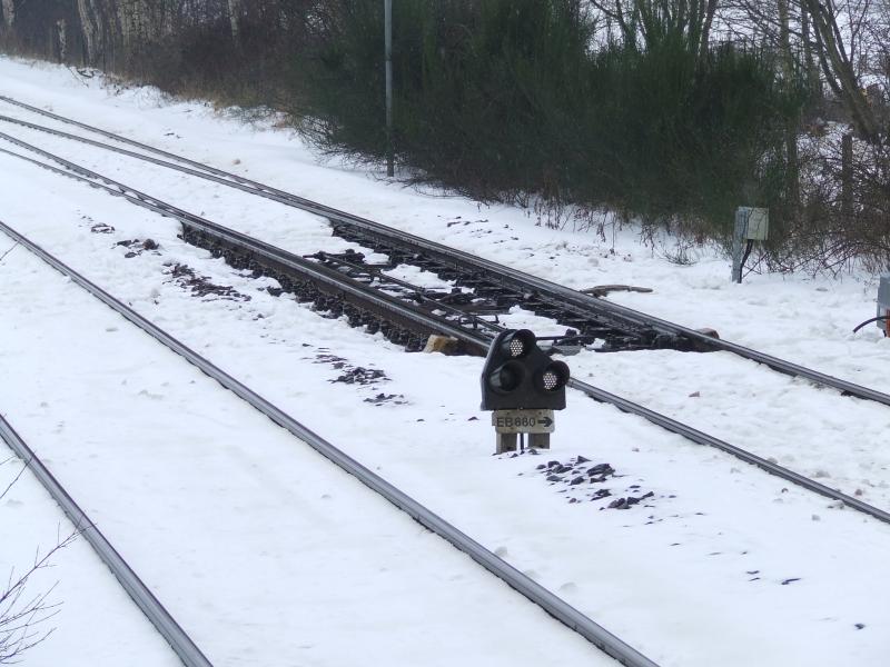 Photo of Electric points heaters at Ladybank