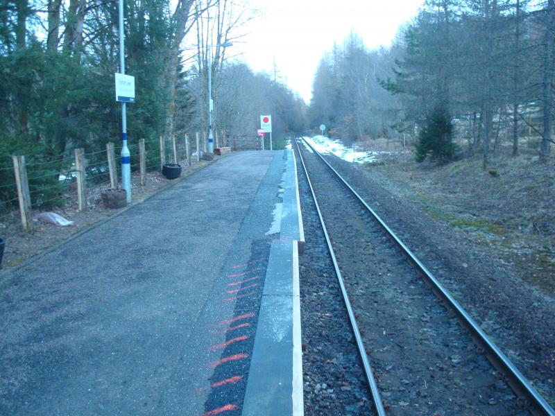 Photo of Lower Tyndrum - Platform Alteration