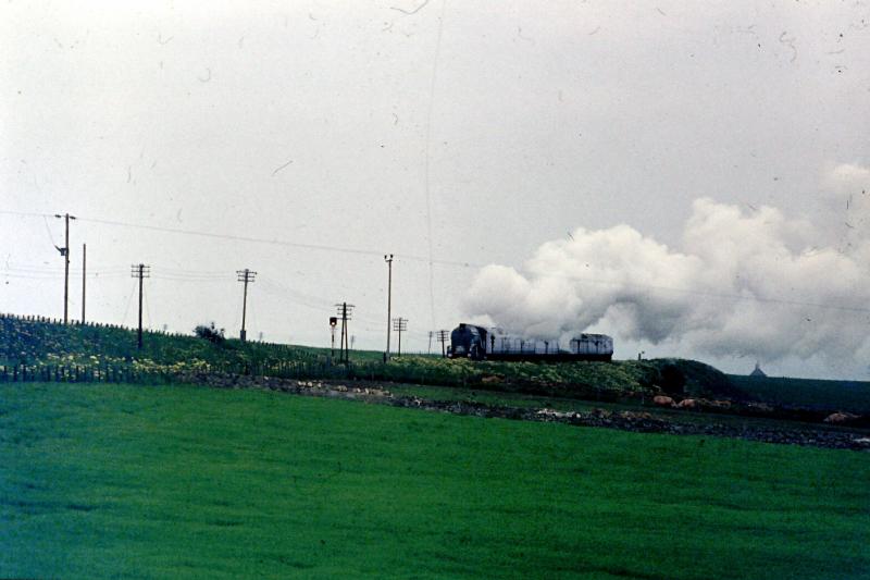 Sir Nigel Gresley Usan: Tyne Dee Coastal tour, 7/6/1974. Photo of Sir Nigel Gresley Usan