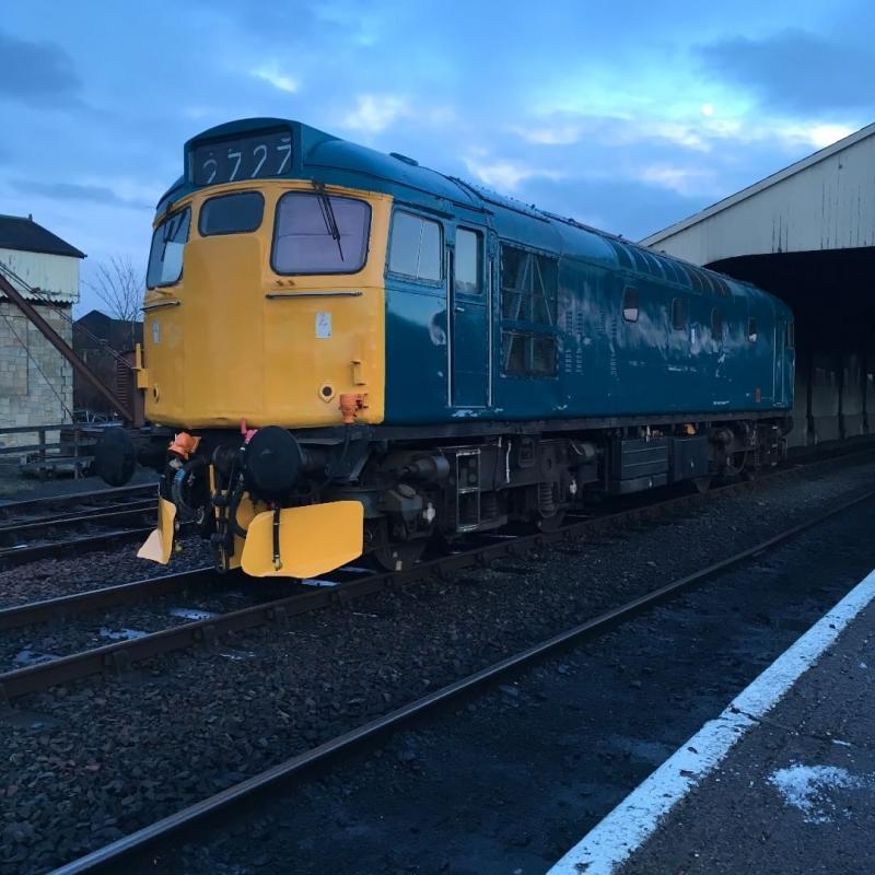Bo'ness Winter Diesel gala 2017: 27001 is seen at Bo'ness during the Winter Diesel gala 2017.(C)DRS66421
Photo of Bo'ness Winter Diesel gala 2017