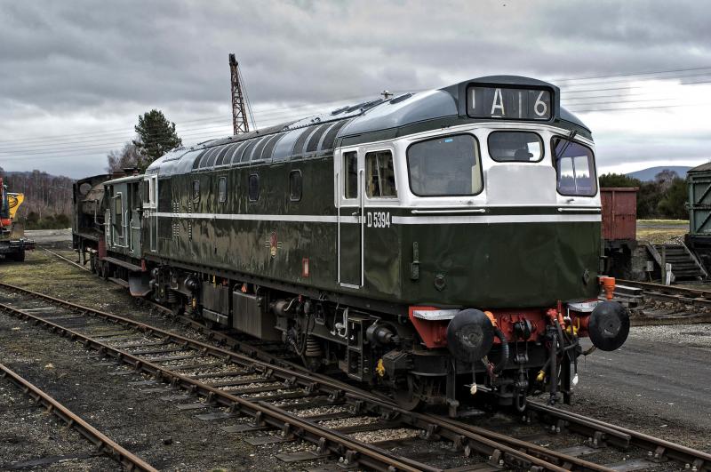 D5394 SHUNTS BOAT OF GARTEN YARD 13.4.18 (4).jpg: Photo of D5394 SHUNTS BOAT OF GARTEN YARD 13.4.18 (4).jpg