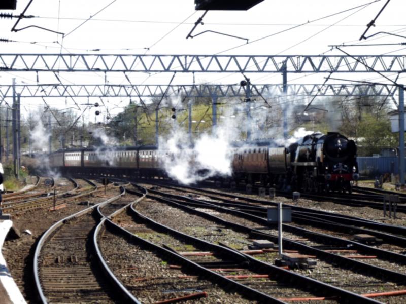 Photo of 35018 at Carlisle