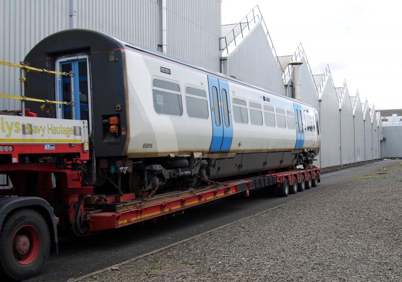 65916 the last of the Quartet to go in: 69516 DMOCA from 365523 is the last to go into the shed at ZH Photo of 65916 the last of the Quartet to go in