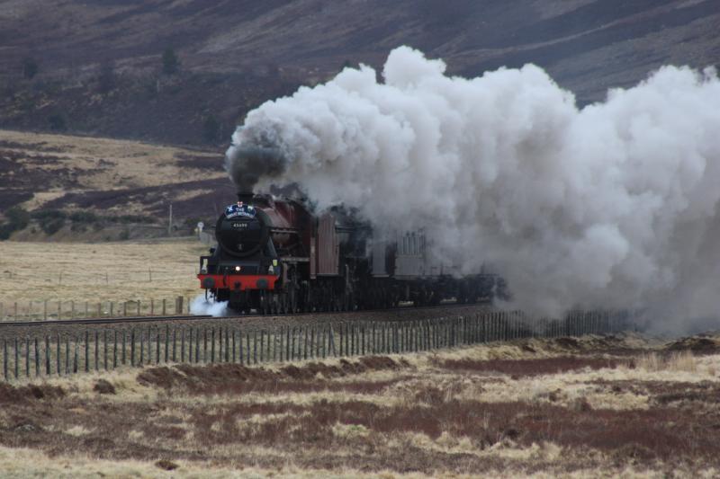 GB XI: Spring time in the highlands Jubilee and B1 . Photo of GB XI