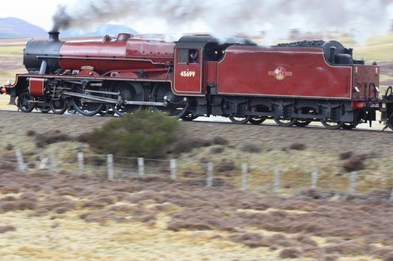 Galatea GB XI.: Galatea storms through the highlands heading south . Photo of Galatea GB XI.