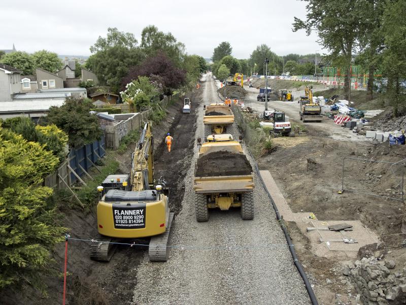 BANKHEAD 30.5.18 WIP (1).jpg: LOOKING TOWARDS THE SITE OF BANKHEAD STATION Photo of BANKHEAD 30.5.18 WIP (1).jpg