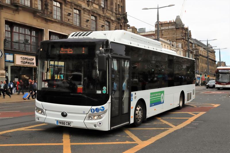 The Yutong full electric, zero emission bus: Running on service 1 on 14/06/2018 Photo of The Yutong full electric, zero emission bus