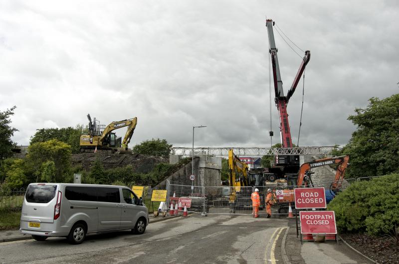 NEW BRIDGE AT DYCE WIP (2).jpg: 20.6.18 Photo of NEW BRIDGE AT DYCE WIP (2).jpg
