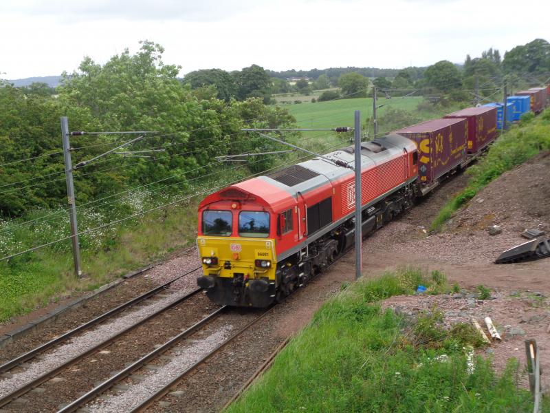 4S99: 66001 at Kaimes Quarry Photo of 4S99