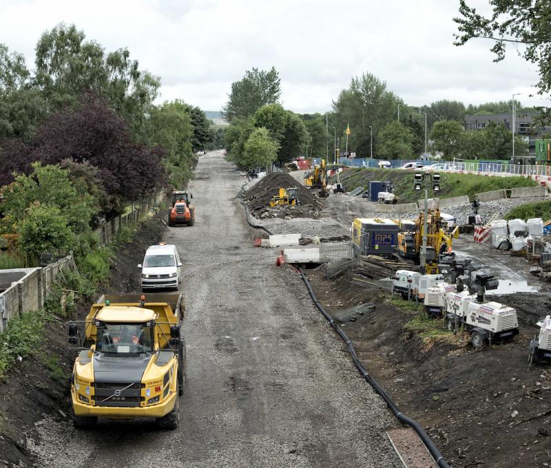 LOOKING TO BANKHEAD STATION 20.6.18.jpg: Photo of LOOKING TO BANKHEAD STATION 20.6.18.jpg