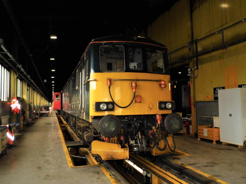73971 Craigentinny depot: 73971 at Craigentinny depot, photo taken during an official depot visit Photo of 73971 Craigentinny depot