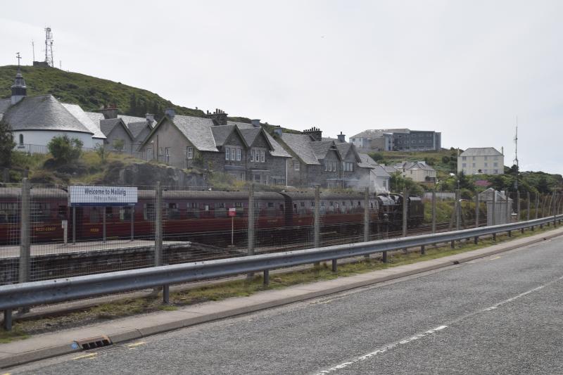 The West Highlander at Mallaig: 45157 at Mallaig 24th July 2018 Photo of The West Highlander at Mallaig
