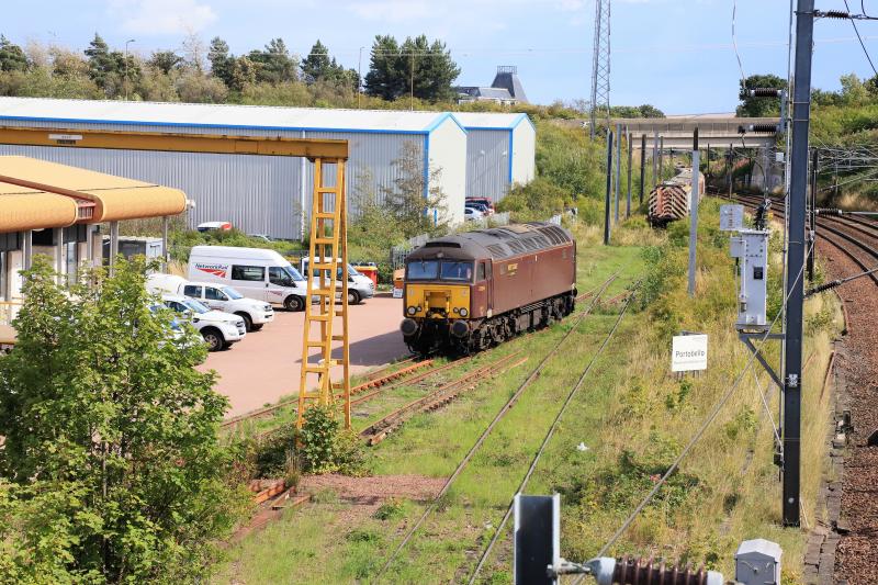 0Z53: 57314 uncouples from the Northern Belle as the train is too long for Joppa Straight Photo of 0Z53