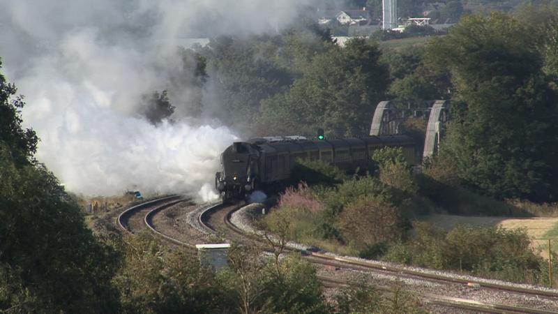 60009 departs oxford on the cotswold venturer: 25 august 2018... at oxford. Photo of 60009 departs oxford on the cotswold venturer