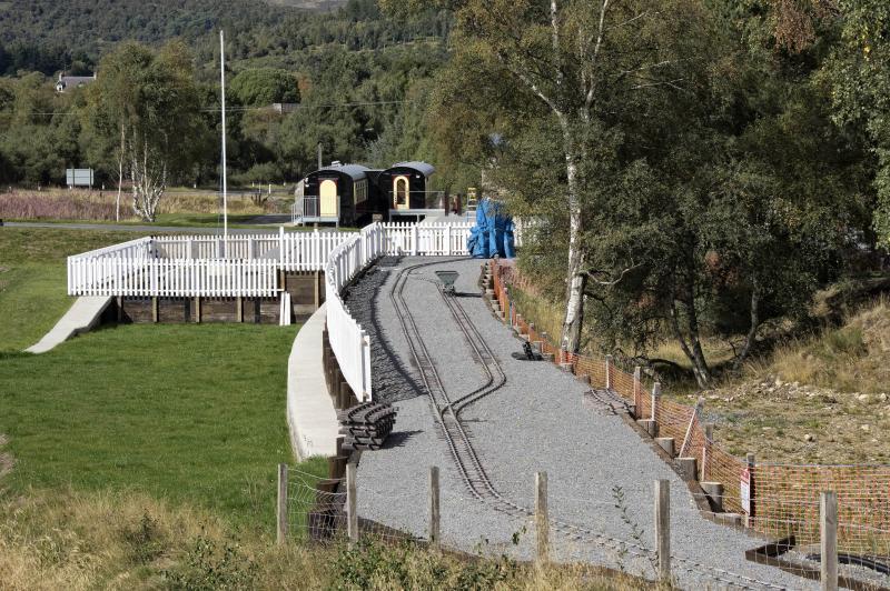 NEW RAILWAY FOR SPEYSIDE AT GOSE 8.9.18.jpg: Photo of NEW RAILWAY FOR SPEYSIDE AT GOSE 8.9.18.jpg