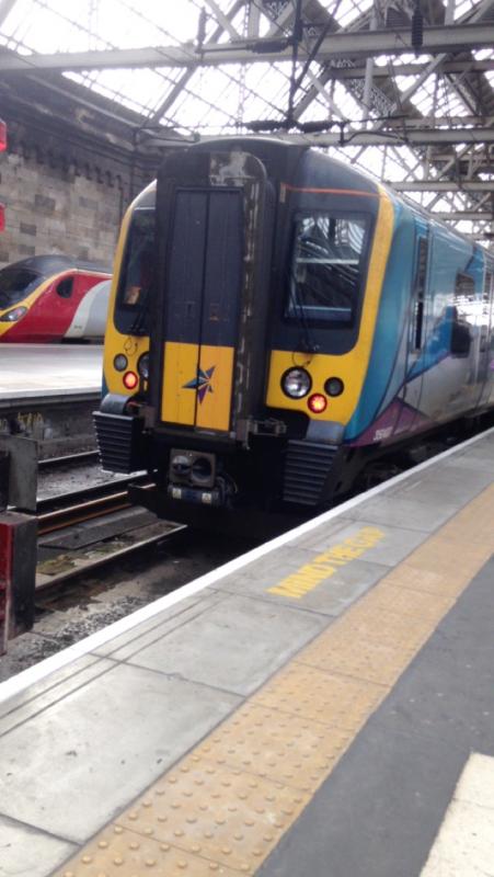 350407: 350407 at Glasgow Central ready to work the 11:09 Manchester Airport service 11/09/18 Photo of 350407