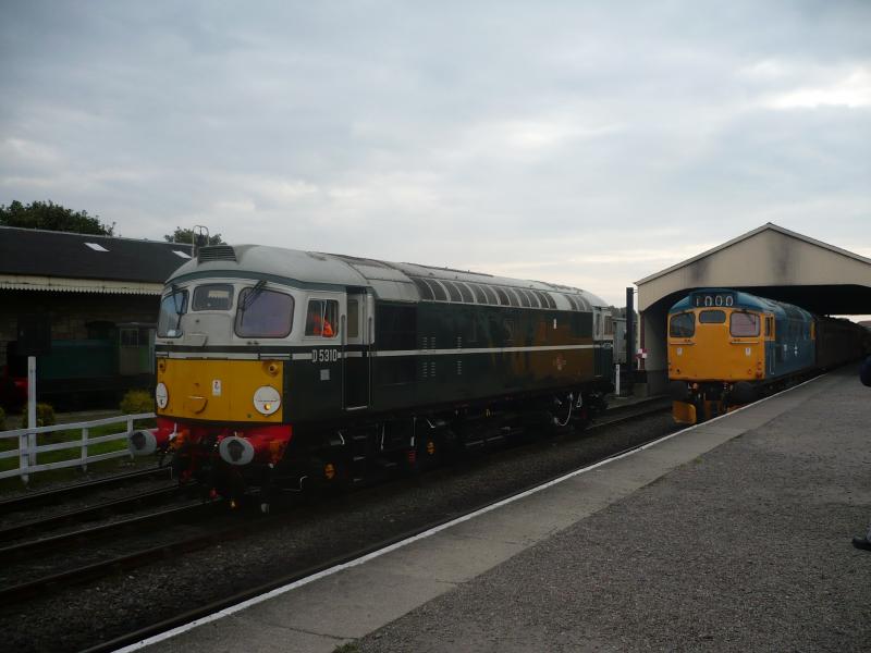 Boness Diesel gala 2008: D5310 cOMING OFF THE 0930 Boness-Birkhill Photo of Boness Diesel gala 2008