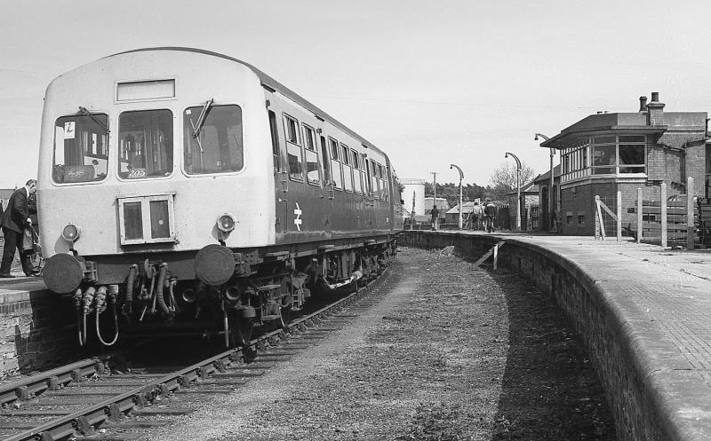 'Strathmore Express' at Forfar 1974: The Strathspey Railway Association's 'Strathmore Express' at Forfar on 25 May 1974. Photo of 'Strathmore Express' at Forfar 1974