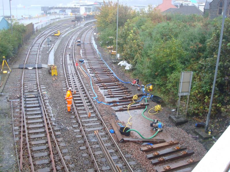 Photo of Oban Station - Day 4 - Pumps are out!