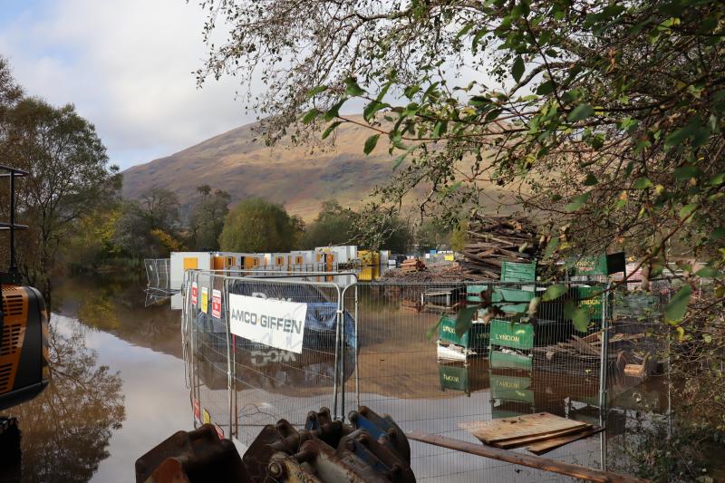 Photo of River Lochy Bridge - Contractors Camp Underwater