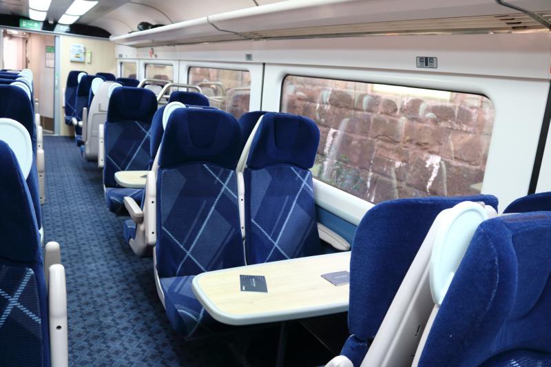 Intercity standard class interior: Photo of Intercity standard class interior