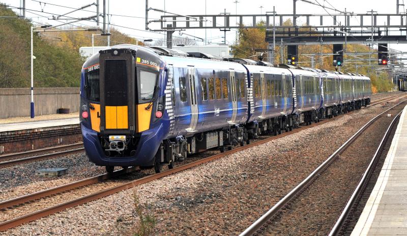385003 & 385123 @ Cardonald: Seen heading to Glasgow central from Gourock 26/10/2018
Photo of 385003 & 385123 @ Cardonald