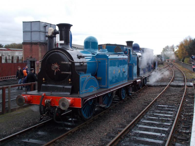 CR 419 tanks up: Taking on water during the Autumn Steam Gala, 03/11/2018 Photo of CR 419 tanks up