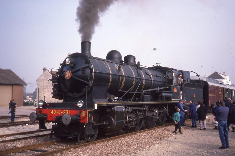 Photo of SNCF 140C231 at St Florentin-Vergigny