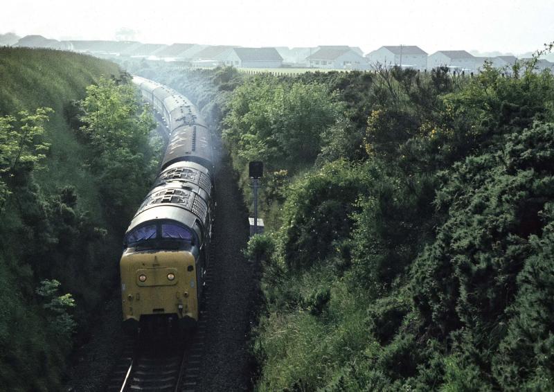 55021 FERRYDEN ON 18.23 ABDN-ED 19.6.81.jpg: BLAST FROM THE PAST 2 Photo of 55021 FERRYDEN ON 18.23 ABDN-ED 19.6.81.jpg