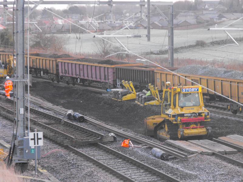 Photo of Greenhill Lower track replacement