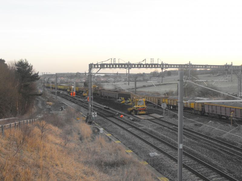 Greenhill Lower track replacement: Greenhill Lower track replacement on 2nd Jan 2019. Photo of Greenhill Lower track replacement