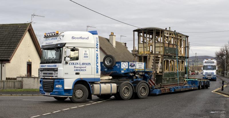 Photo of ACT TRAM 15 ARRIVES AT GTM ALFORD 9.1.19