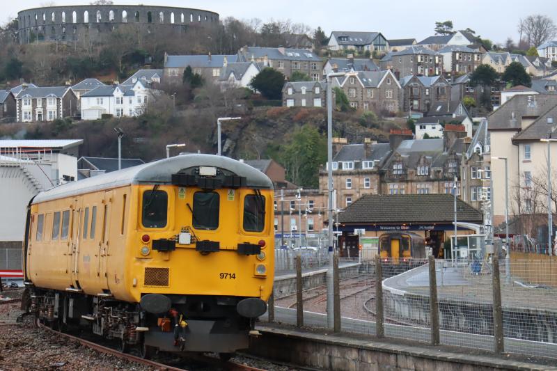 Photo of Network Rail Ultrasonic Test Train at Oban