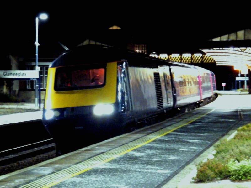 43163 @ Gleneagles - 02 February 2019: '1A87' Glasgow Queen Street to Aberdeen, running 12 minutes late Photo of 43163 @ Gleneagles - 02 February 2019