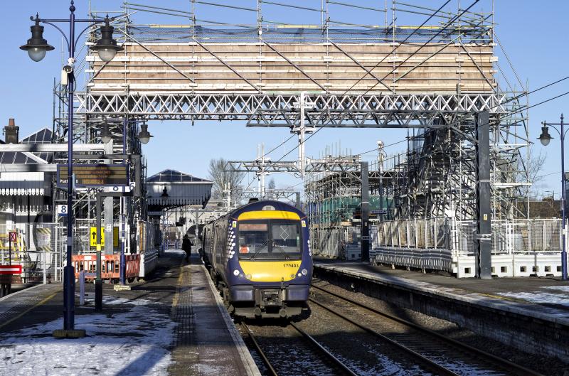 BIT OF A JUNGLE 2.2.19.jpg: STIRLING ALLOA PLATFORMS Photo of BIT OF A JUNGLE 2.2.19.jpg