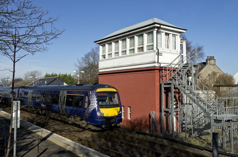 13.01 DEPARTURE FROM DYCE FOR ABERDEEN 15.2.19.jpg: Photo of 13.01 DEPARTURE FROM DYCE FOR ABERDEEN 15.2.19.jpg